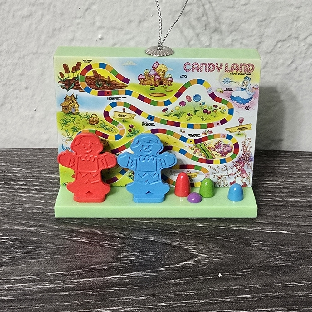 Hasbro Candy Land Ornament - Red and Blue